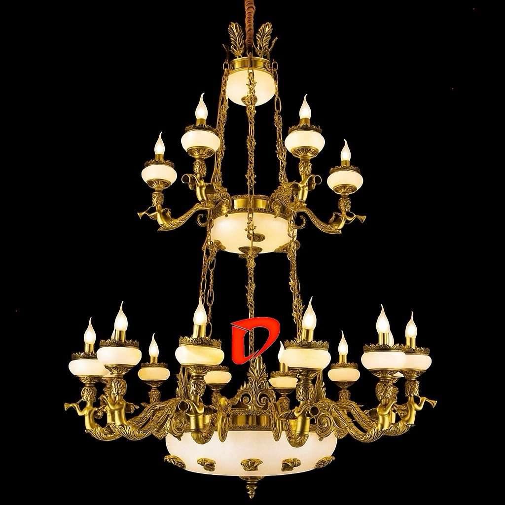 Đèn Chùm Đồng DCD - Image 4