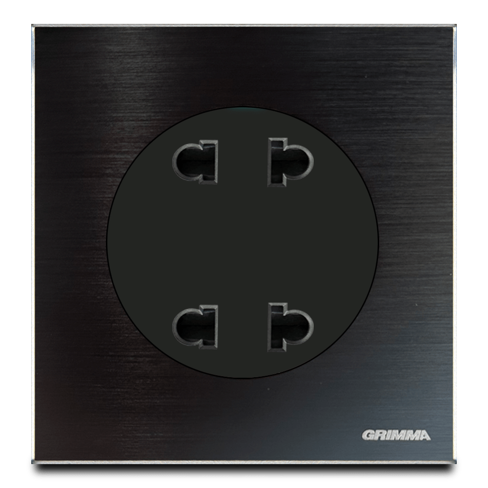 Công Tắc Ổ Cắm Grimma G88 Đen - Image 8