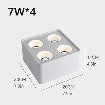 Đèn Ống Bơ Chiếu Điểm 4 Module